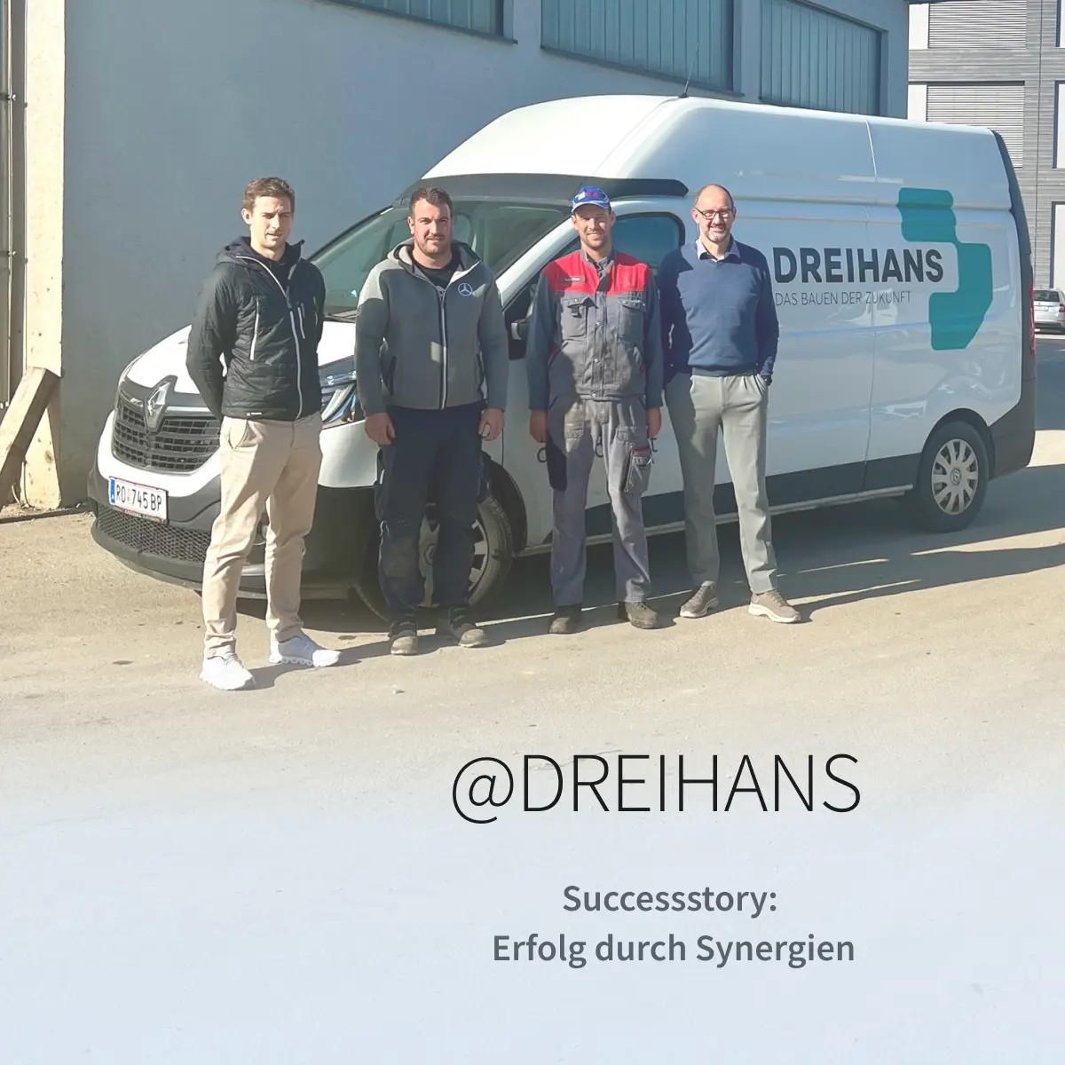 DREIHANS: Drei Unternehmen, eine Plattform